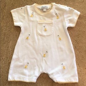 Kissy Kissy Duck and Bee Playsuit Size 0 to 3